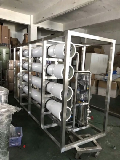 反渗透纯水设备工业RO纯水机不锈钢0.5吨1T3吨2双级反渗